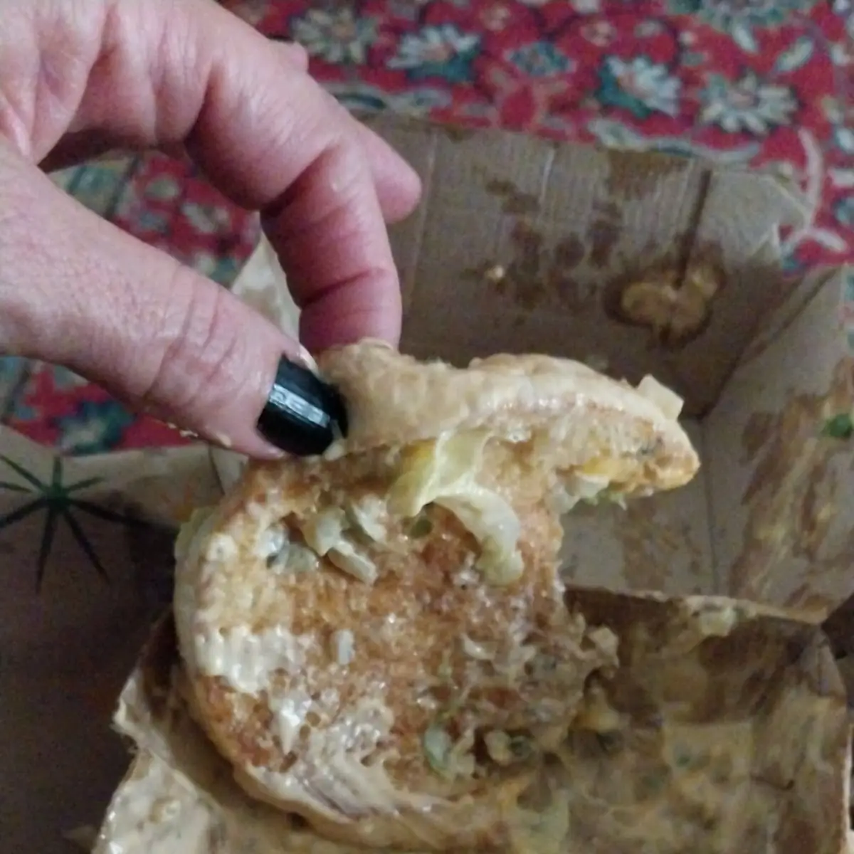 Big Mac with Way Too Much Sauce