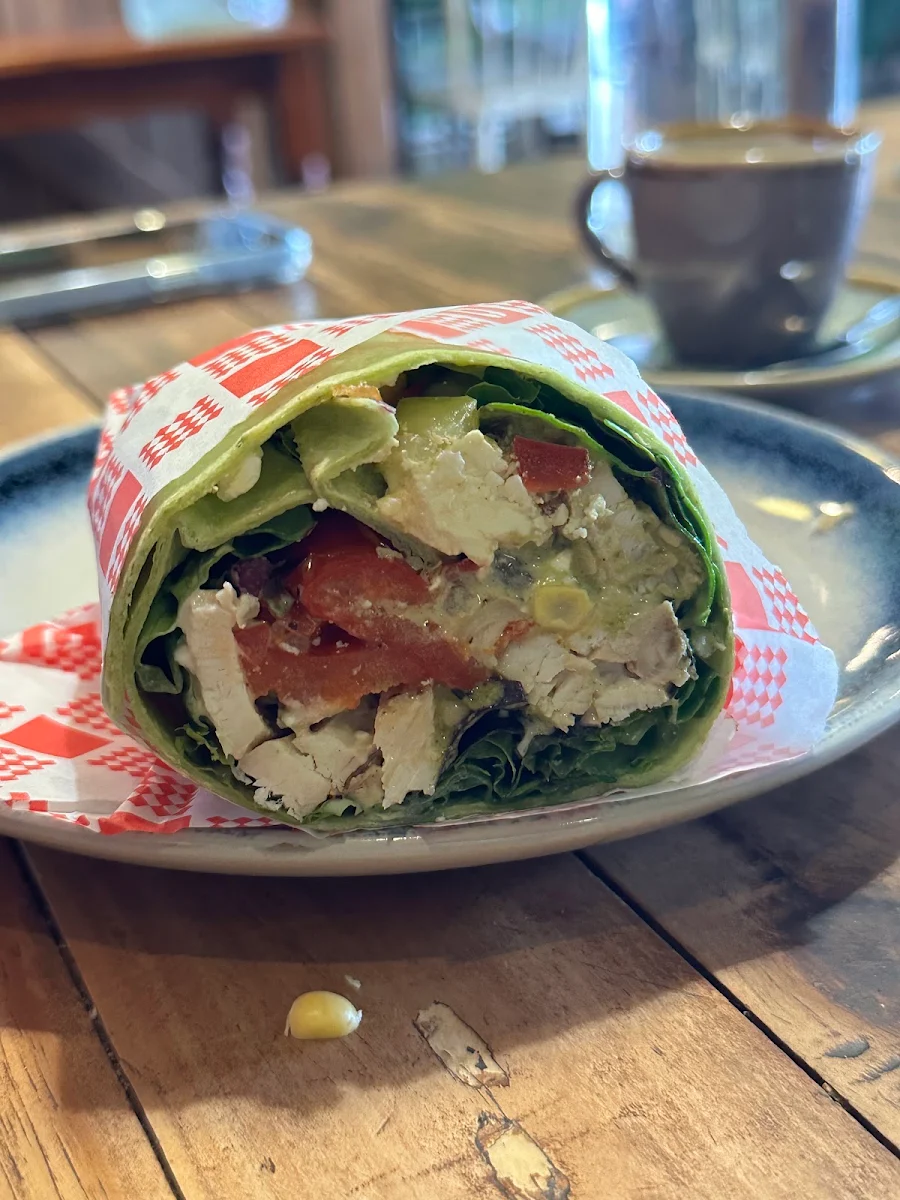 Chicken Wrap, Rubony’s Cafe