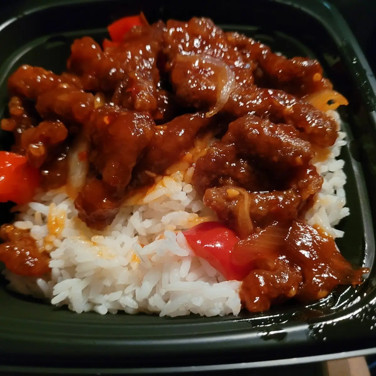 White Rice and Beijing Beef