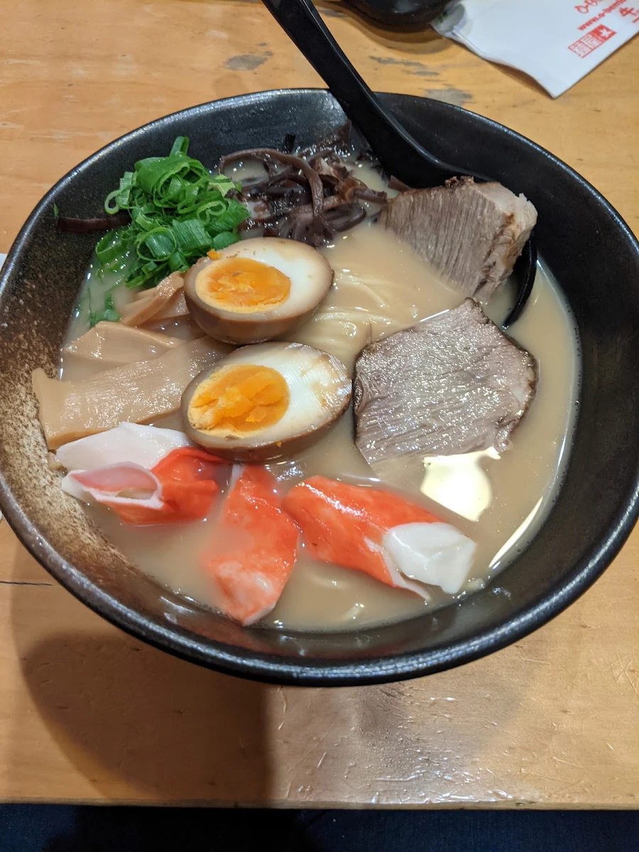 Pork Ramen, Menya Ramen Elizabeth