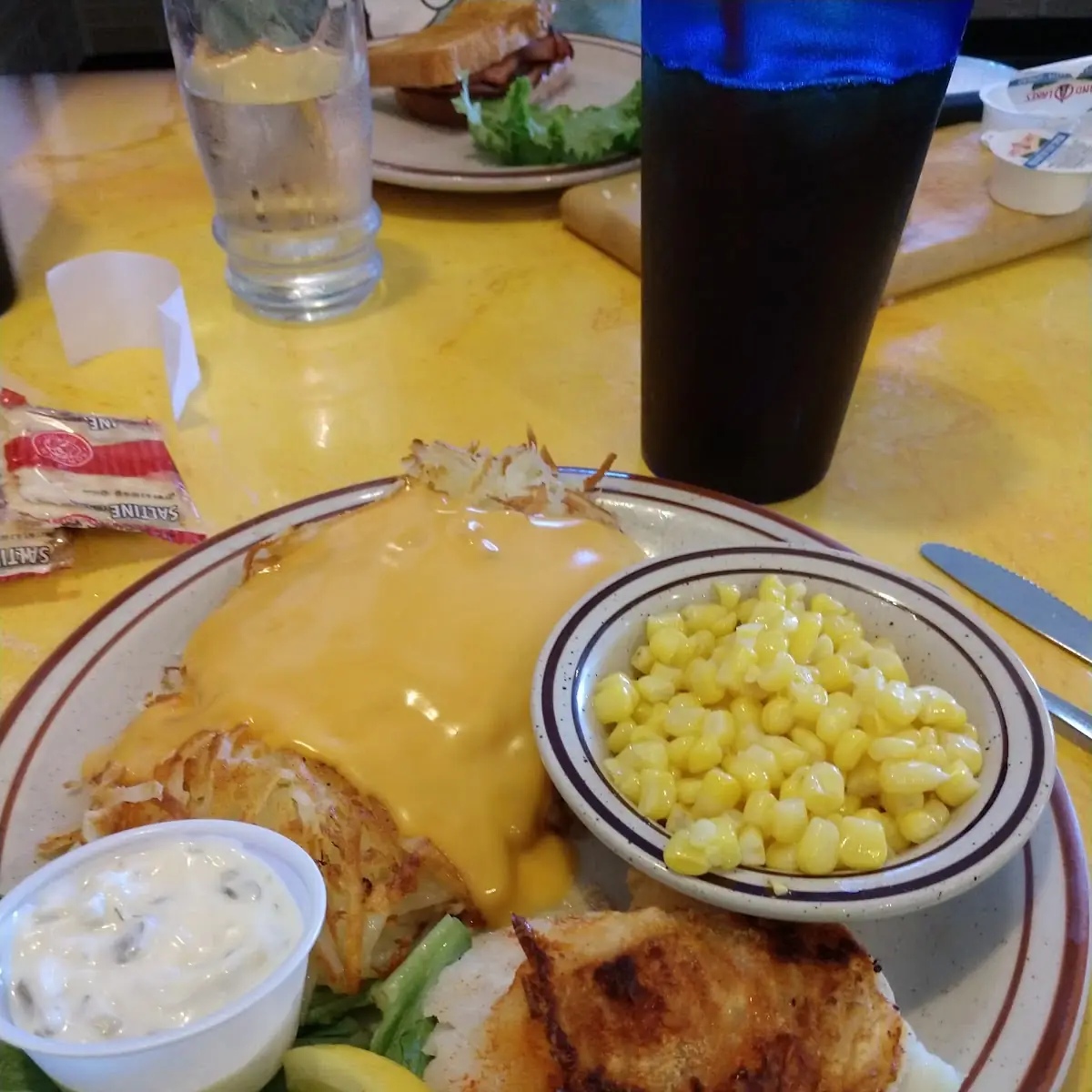 Grilled Cod Dinner