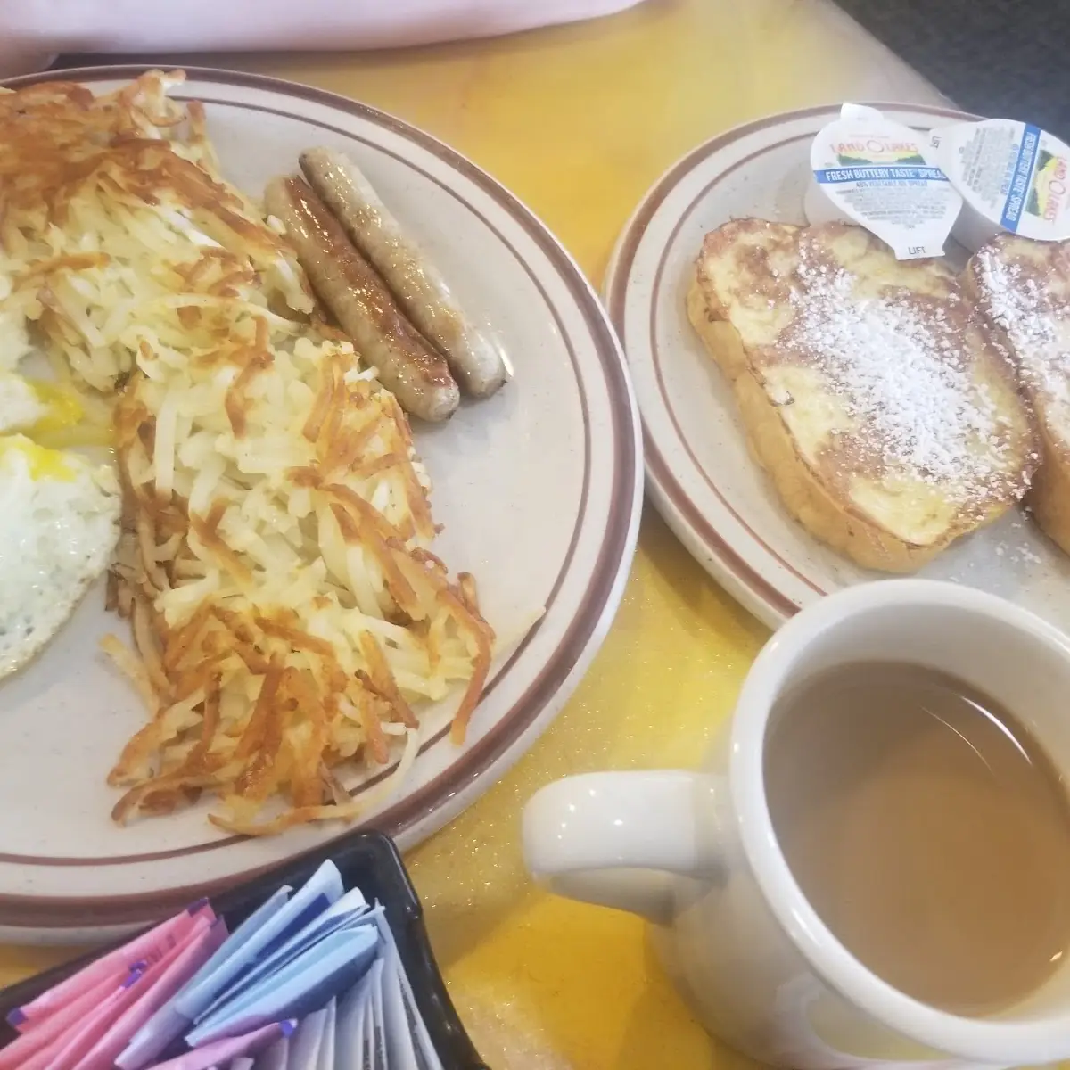 Sausage Eggs Hash Browns