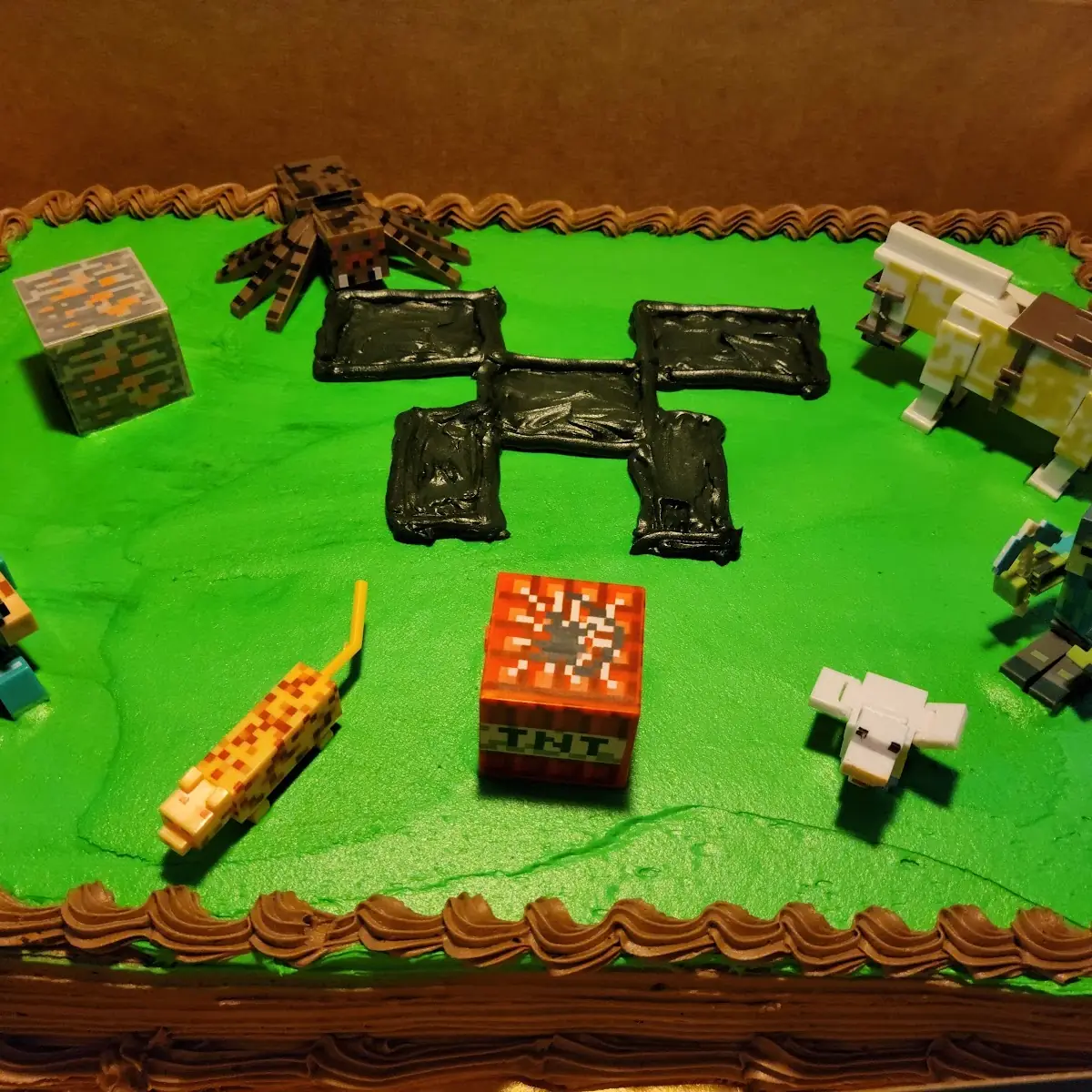Minecraft Birthday Cake