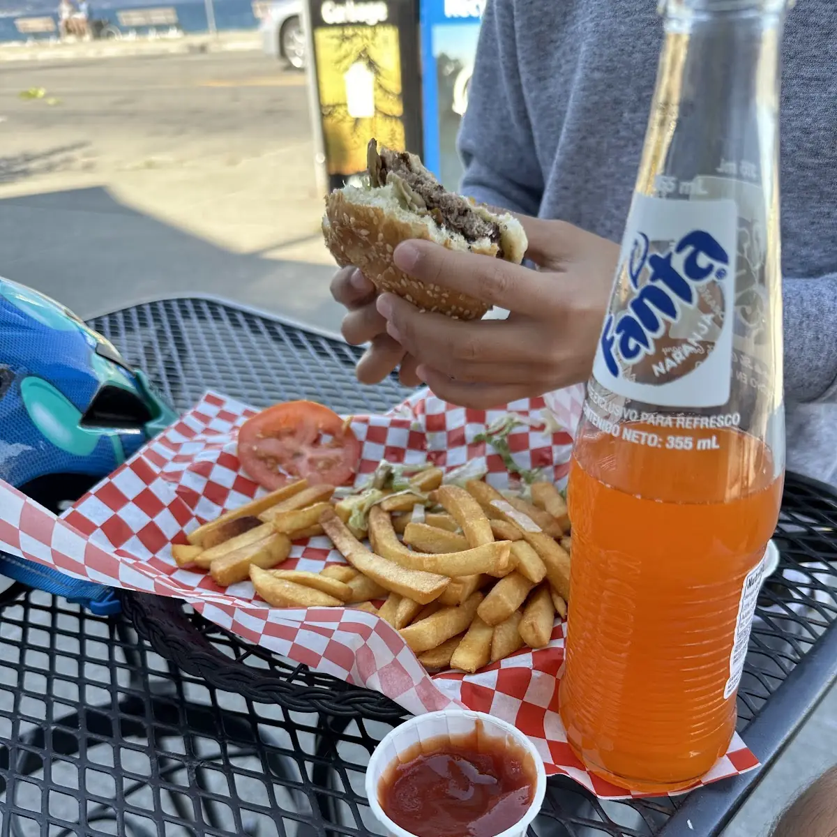 Mushroom Swiss Burger