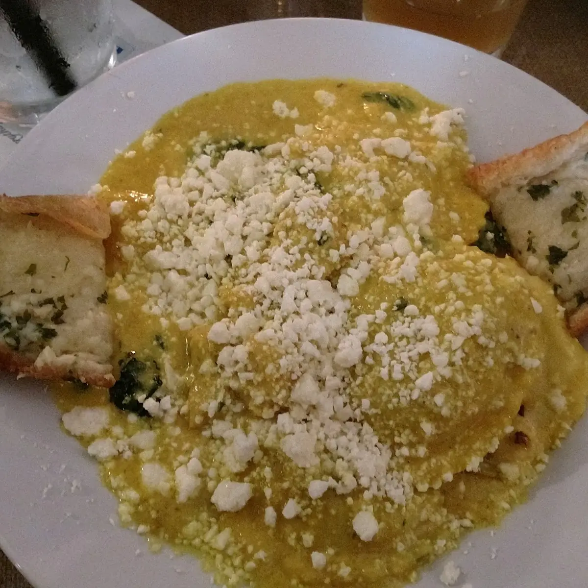 Chicken Curry Ravioli