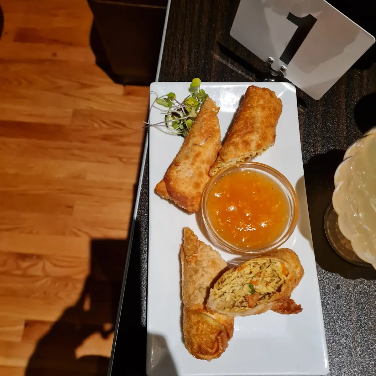 Curry Chicken Egg Rolls