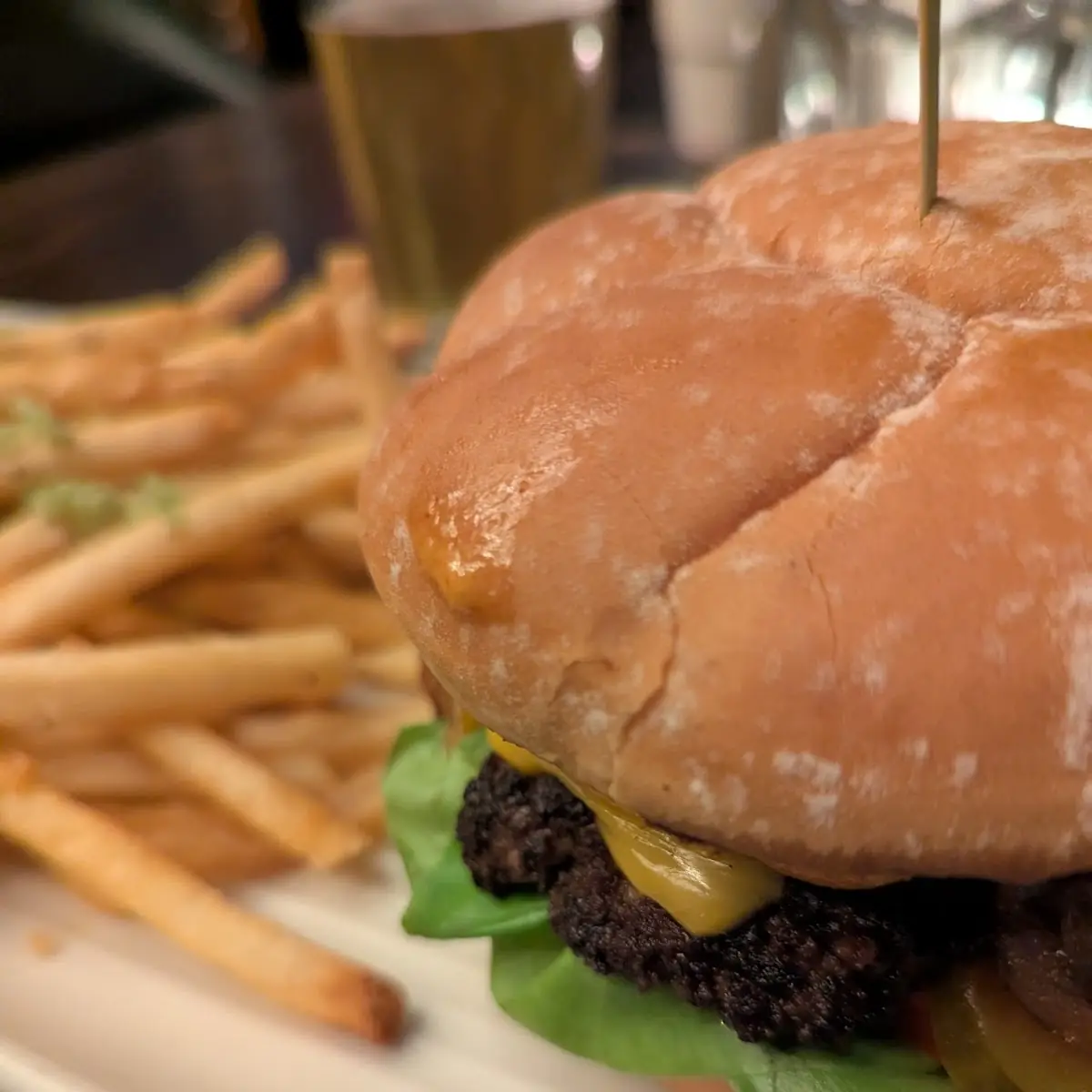Smash Burger and Fries