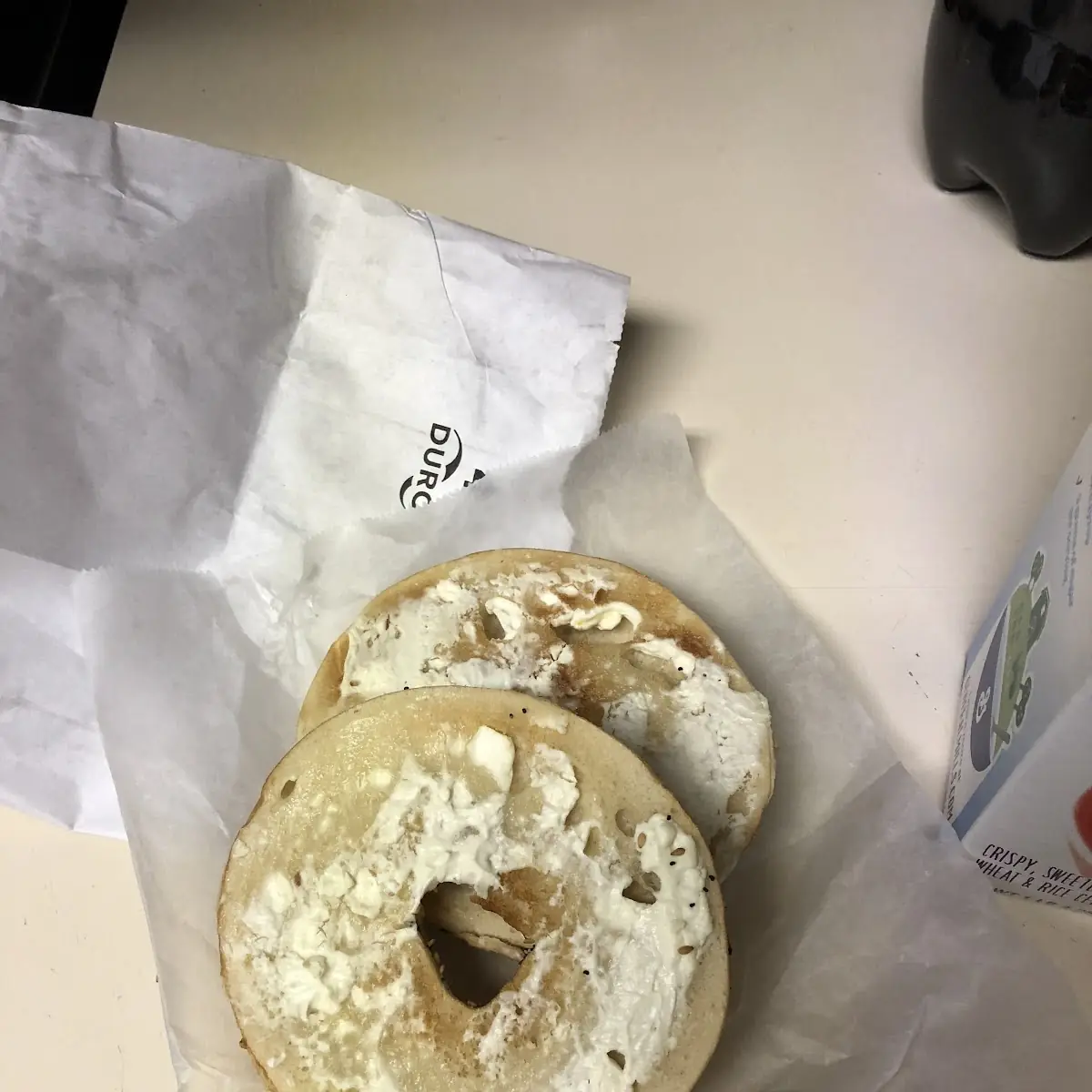 Everything Bagel with Cream Cheese