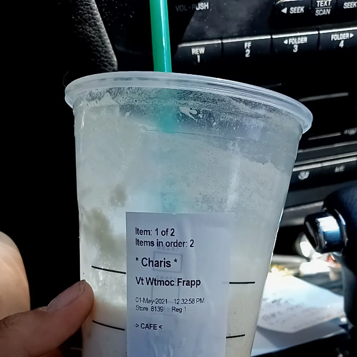 Ventw White Mocha Frappe