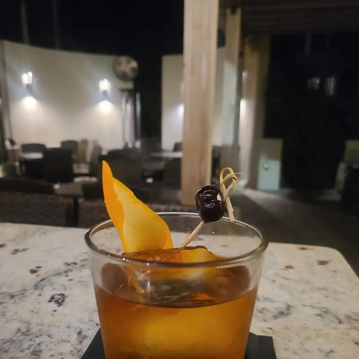 Smoked Old Fashioned
