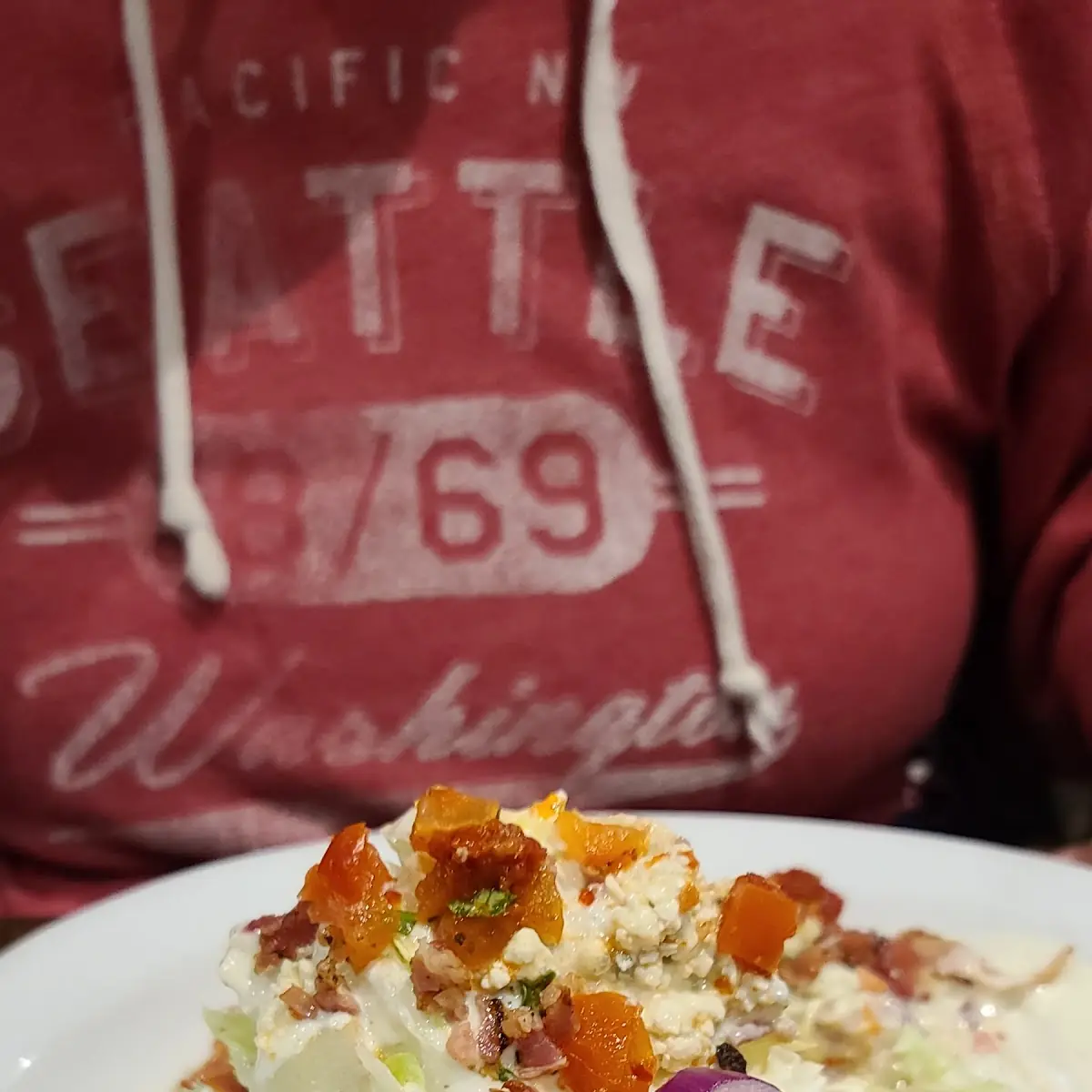 Wedge Salad with Blue Cheese Dressing