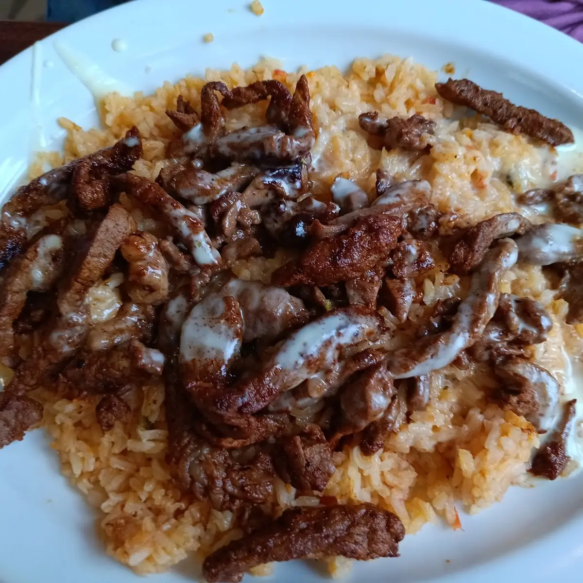 Plate with Steak