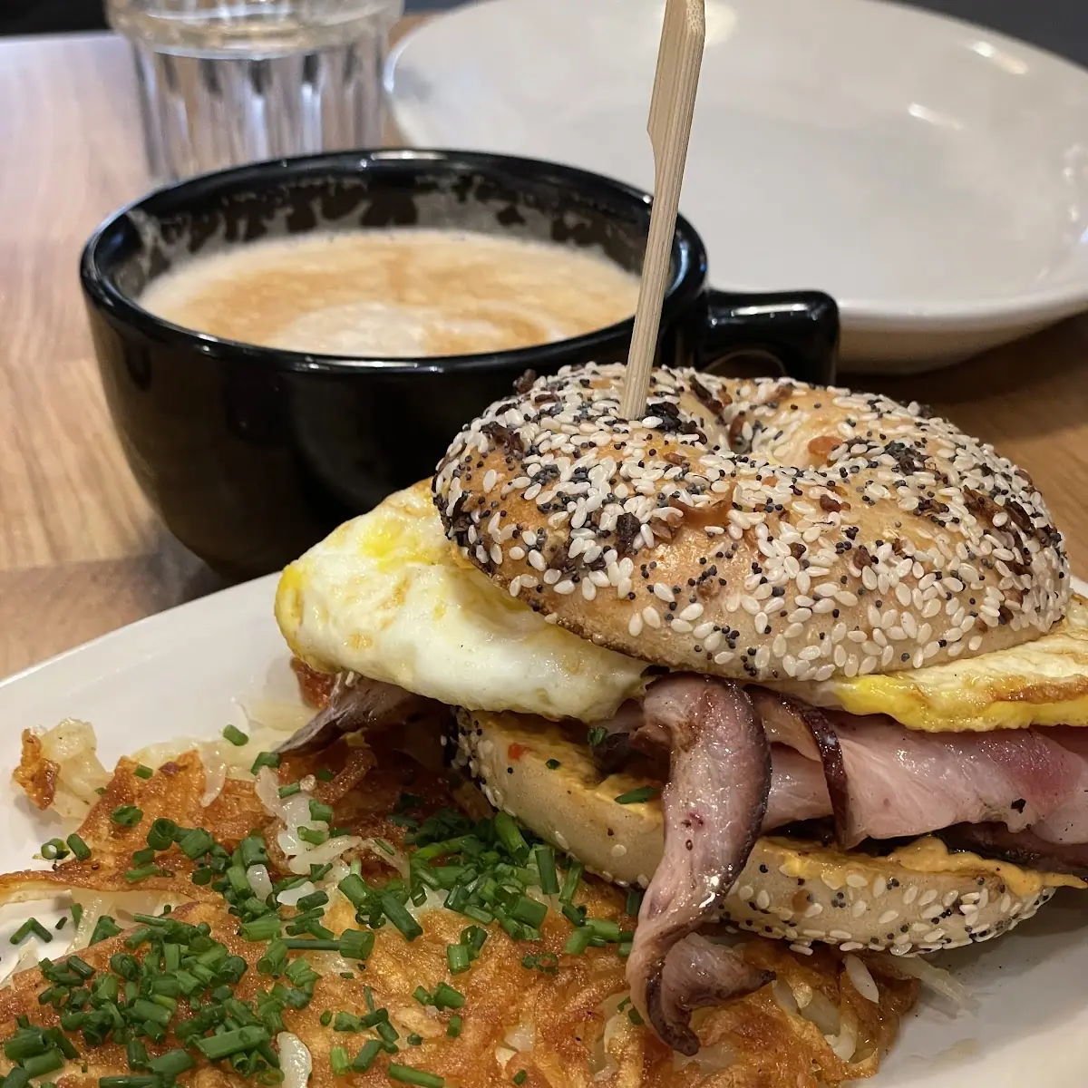 Everything Bagel w Pimento cc