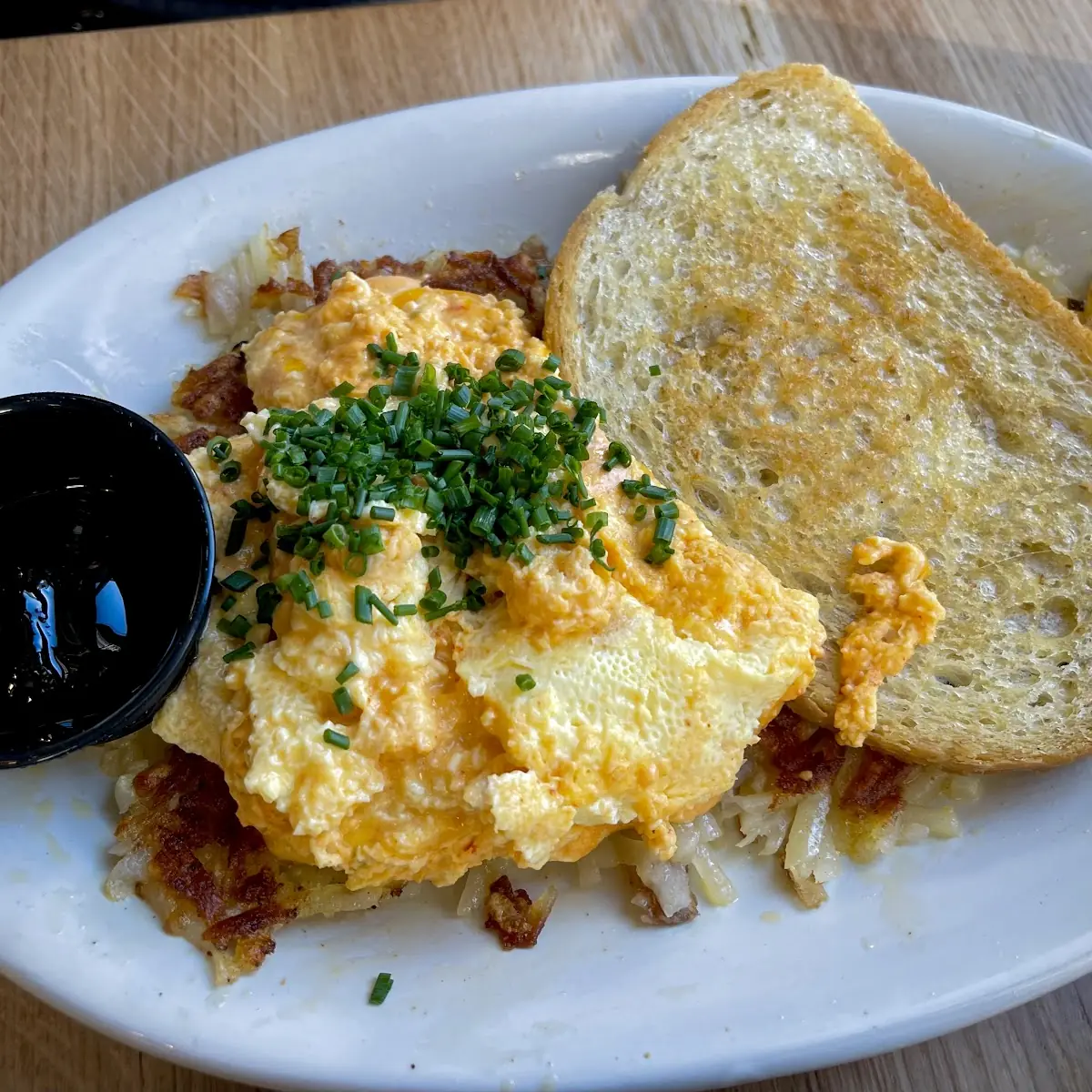 Side Scrambled Eggs w Cheese