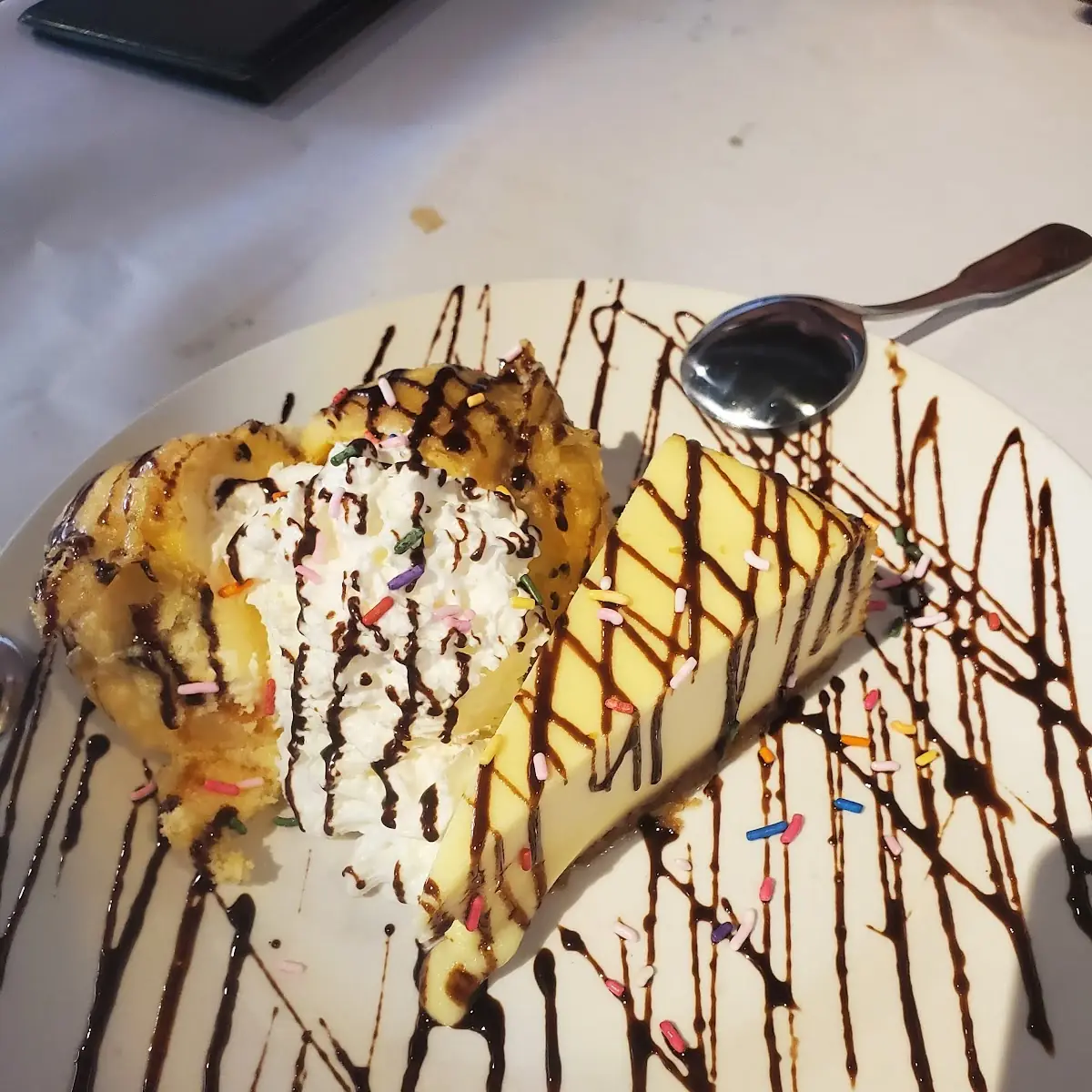 Fried Ice Cream and Cheesecake