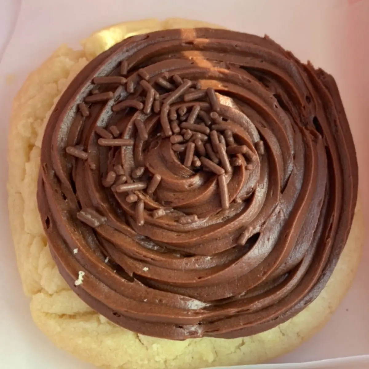 Chocolate Cupcake Cookie