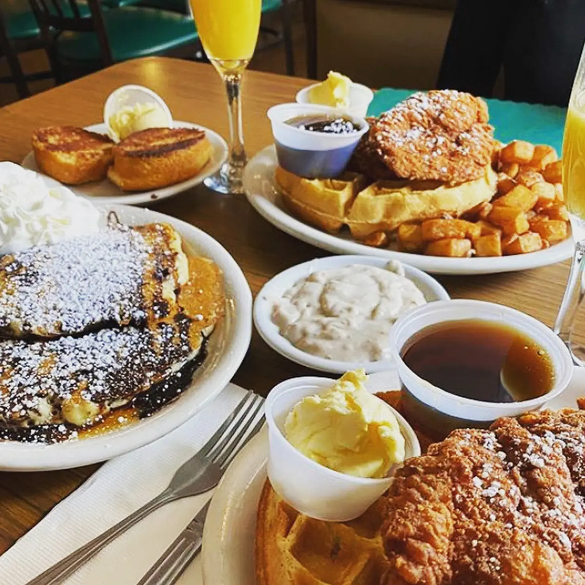 Chicken and Waffles