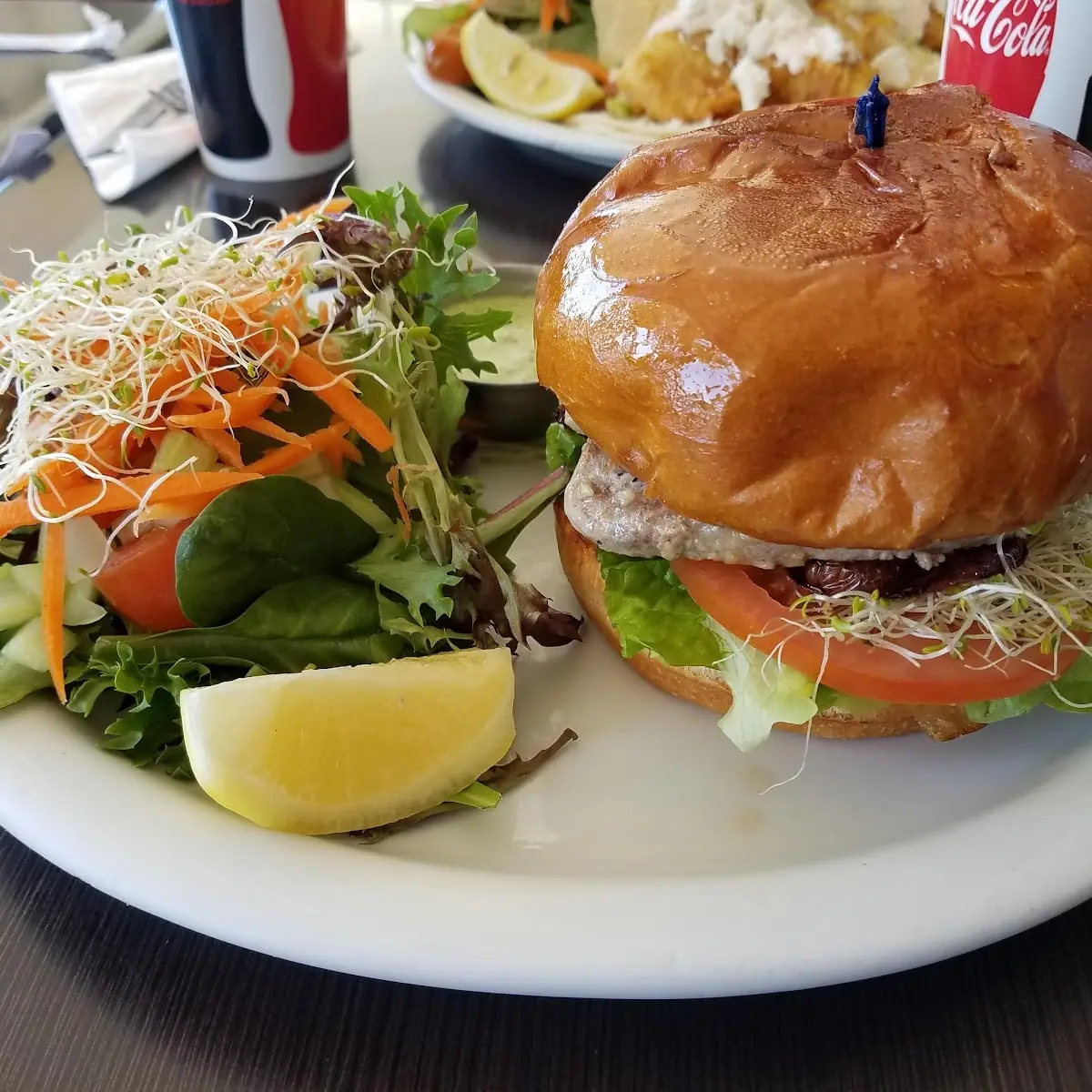 Seared Ahi Tuna Burger
