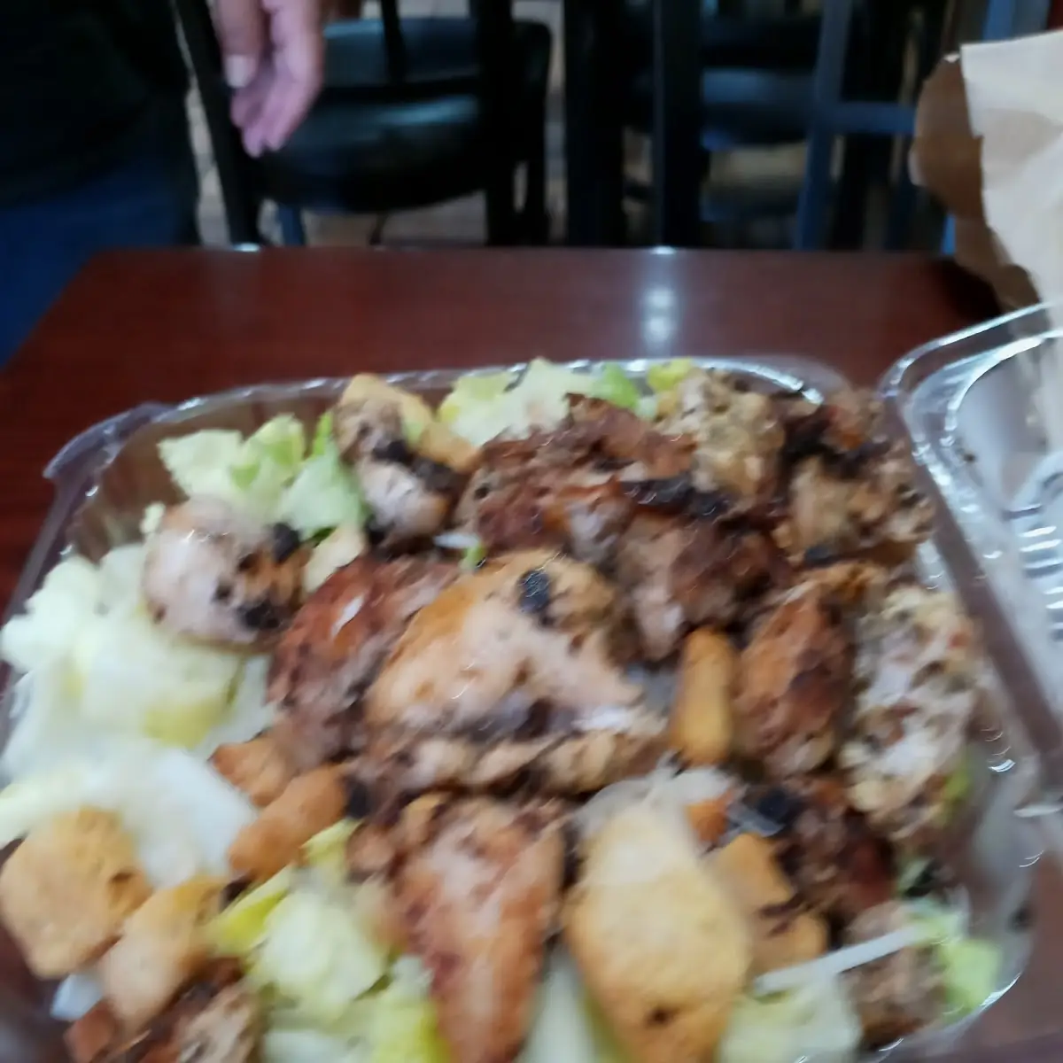 Jerk Chicken Caesar Salad