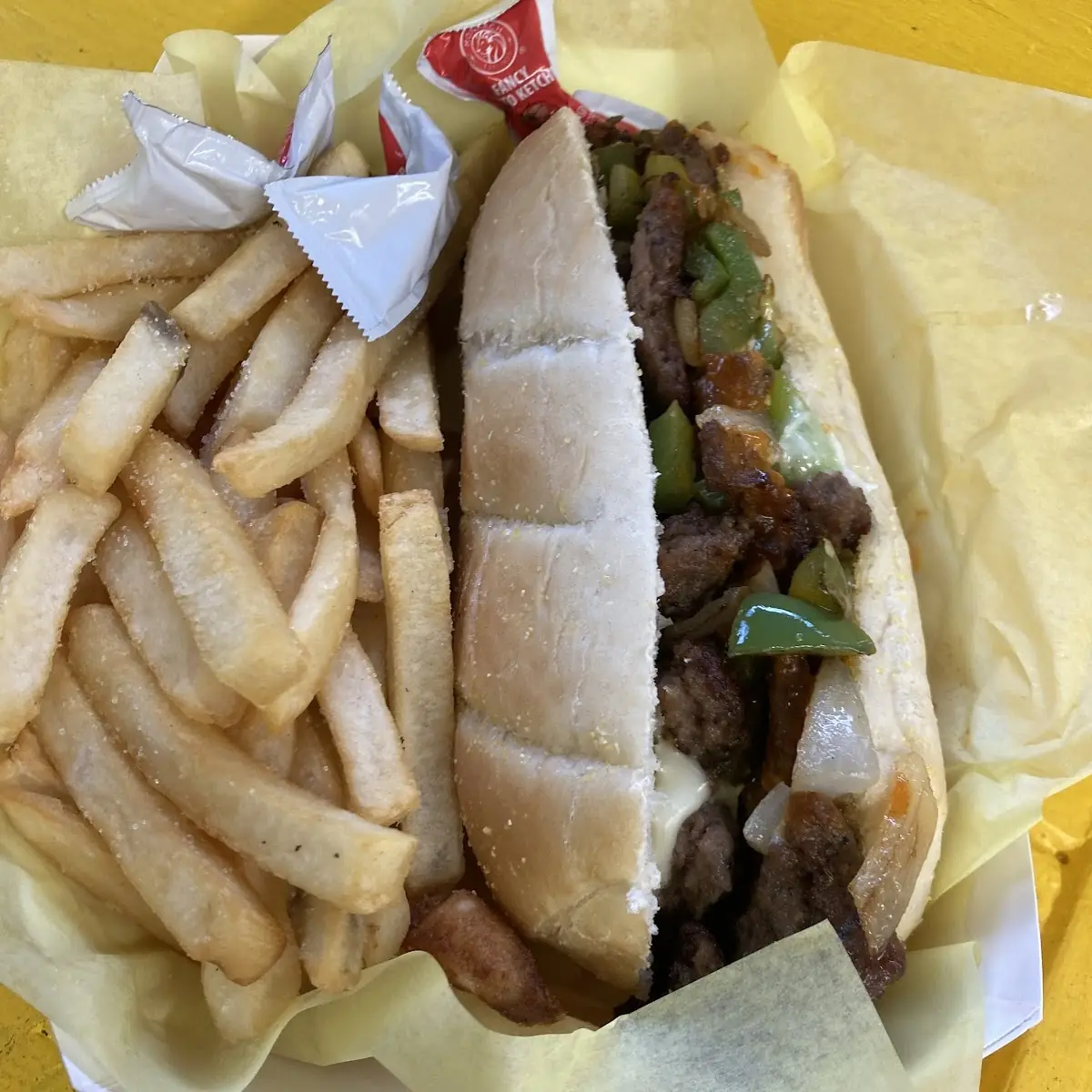 Philly Cheesesteak Sandwich
