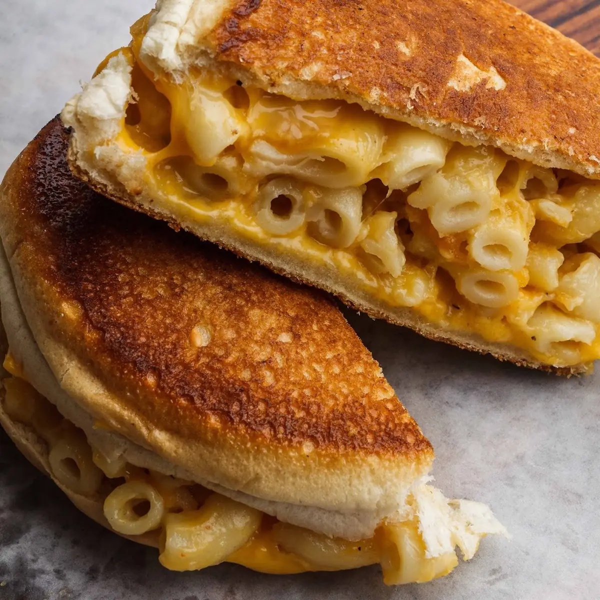 Mac Cheese Grilled Cheese