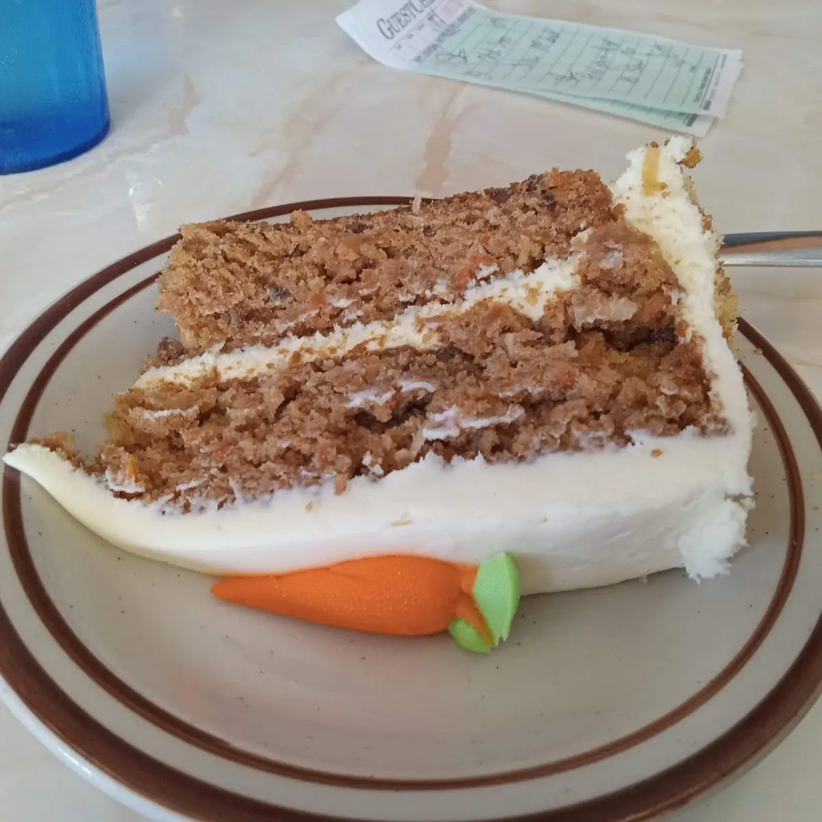 Carrot Cake Slice
