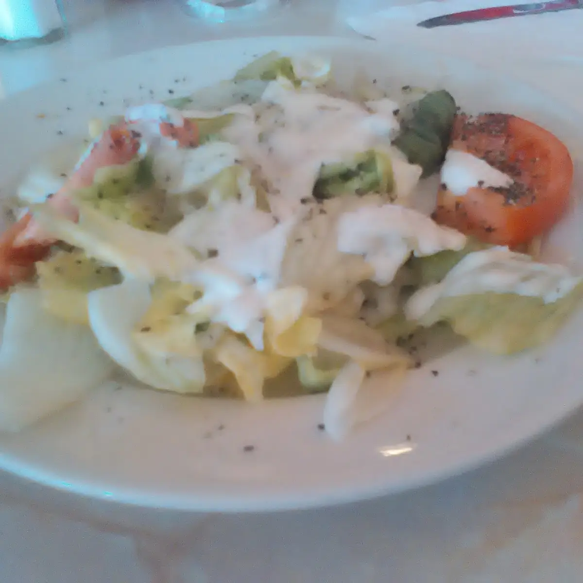 Side Salad with Ranch