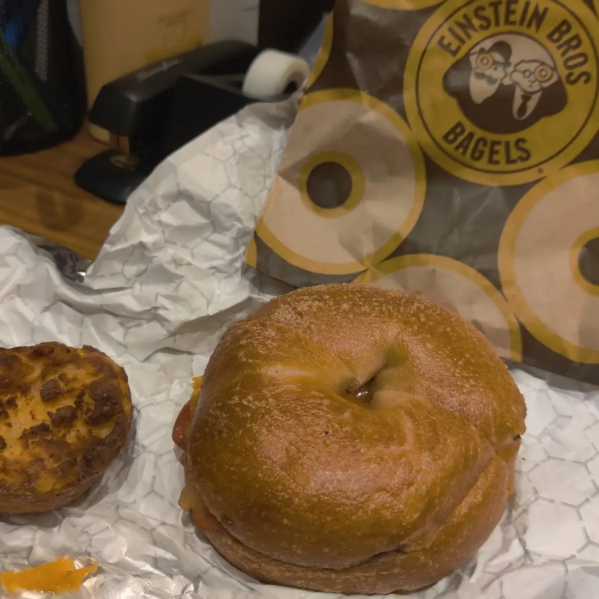 Bacon Egg Cheese Bagel
