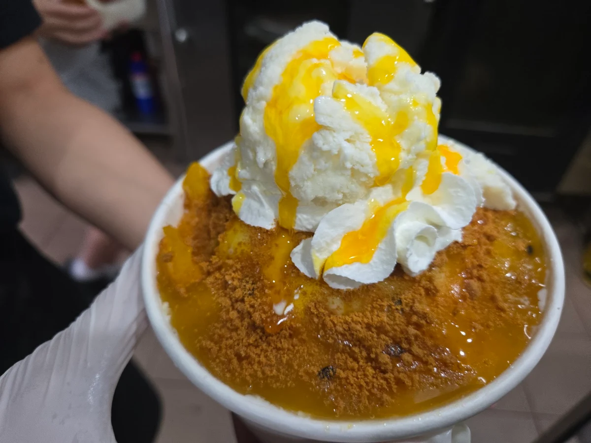 Mango Passionfruit Bingsu, Kims takeaway