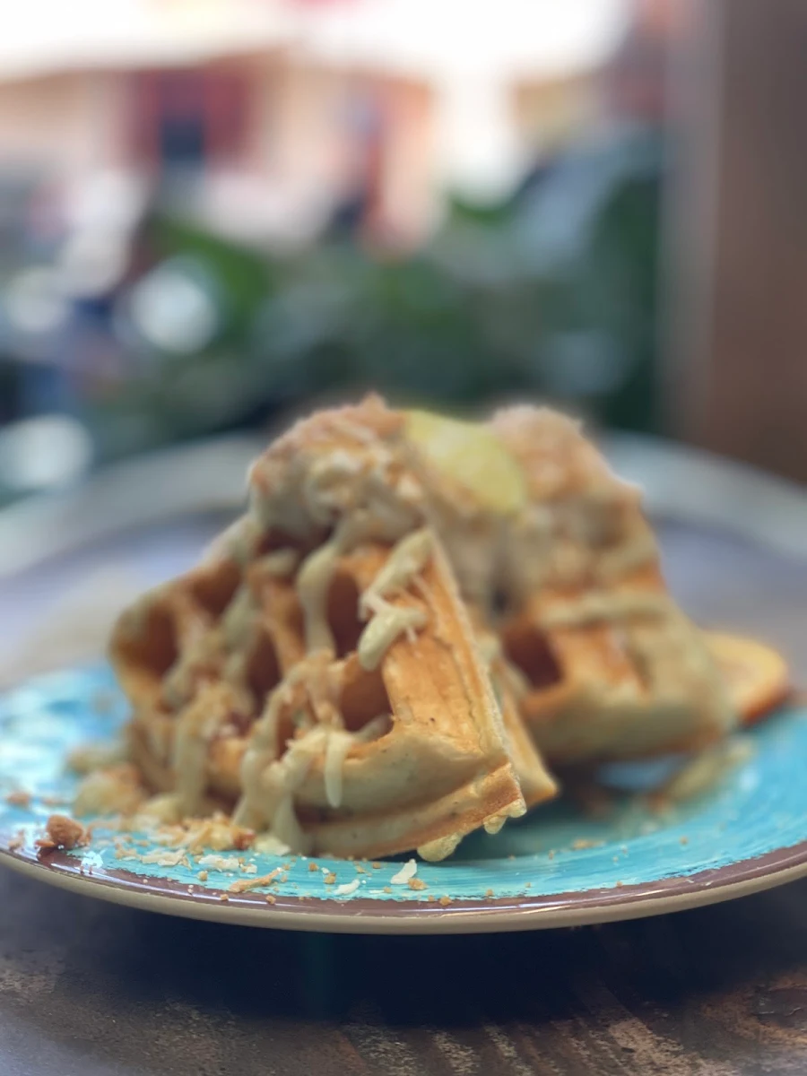 Key Lime Pie Waffle
