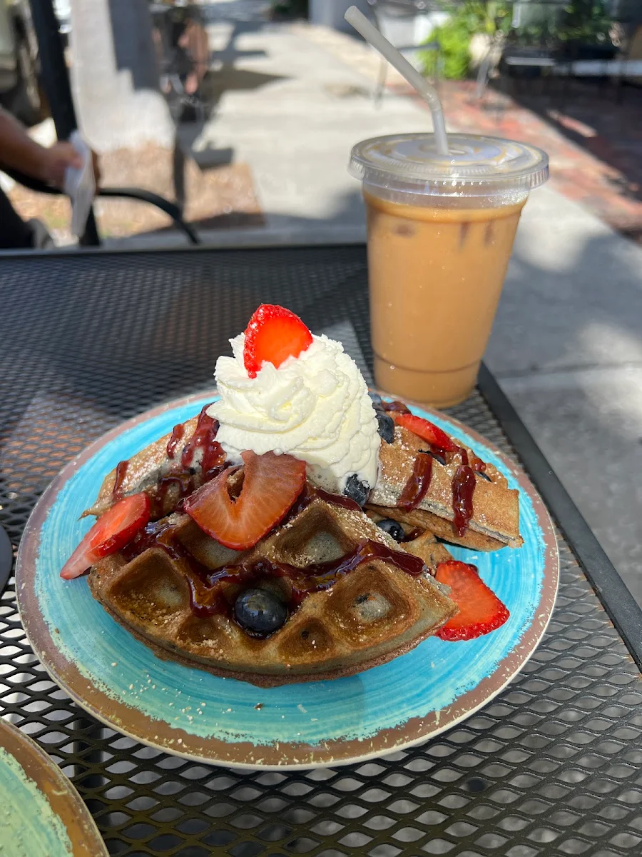 Mixed Berry Waffle