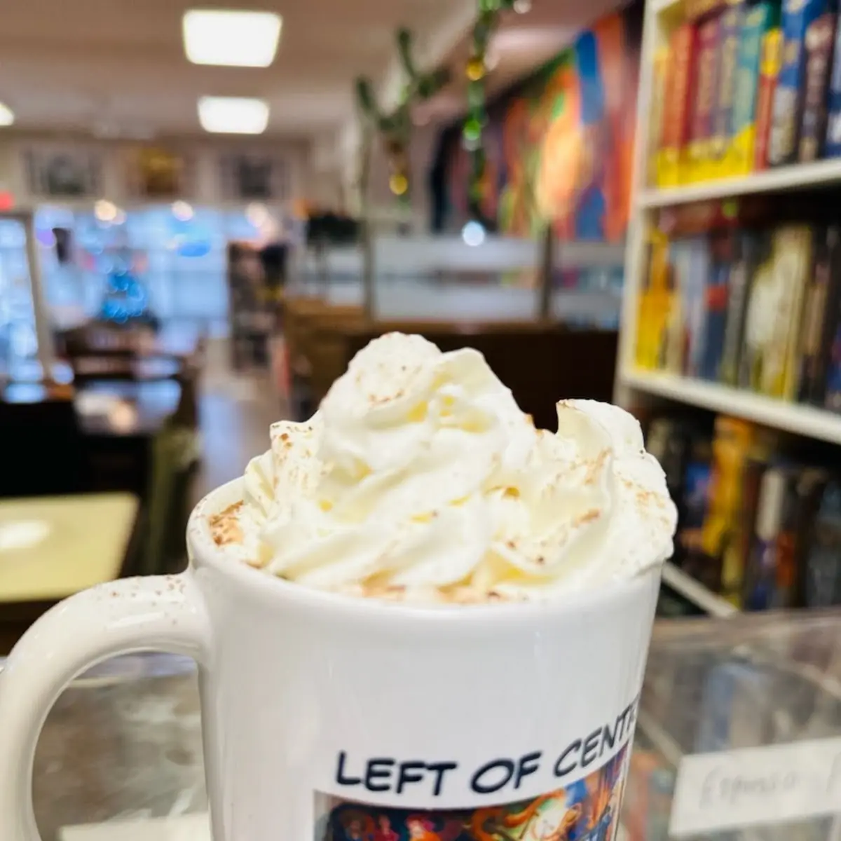 Hot Chocolate, Left of Central | Board Game Cafe