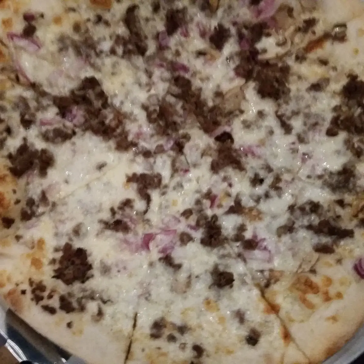 Large Cheese Steak Pizza