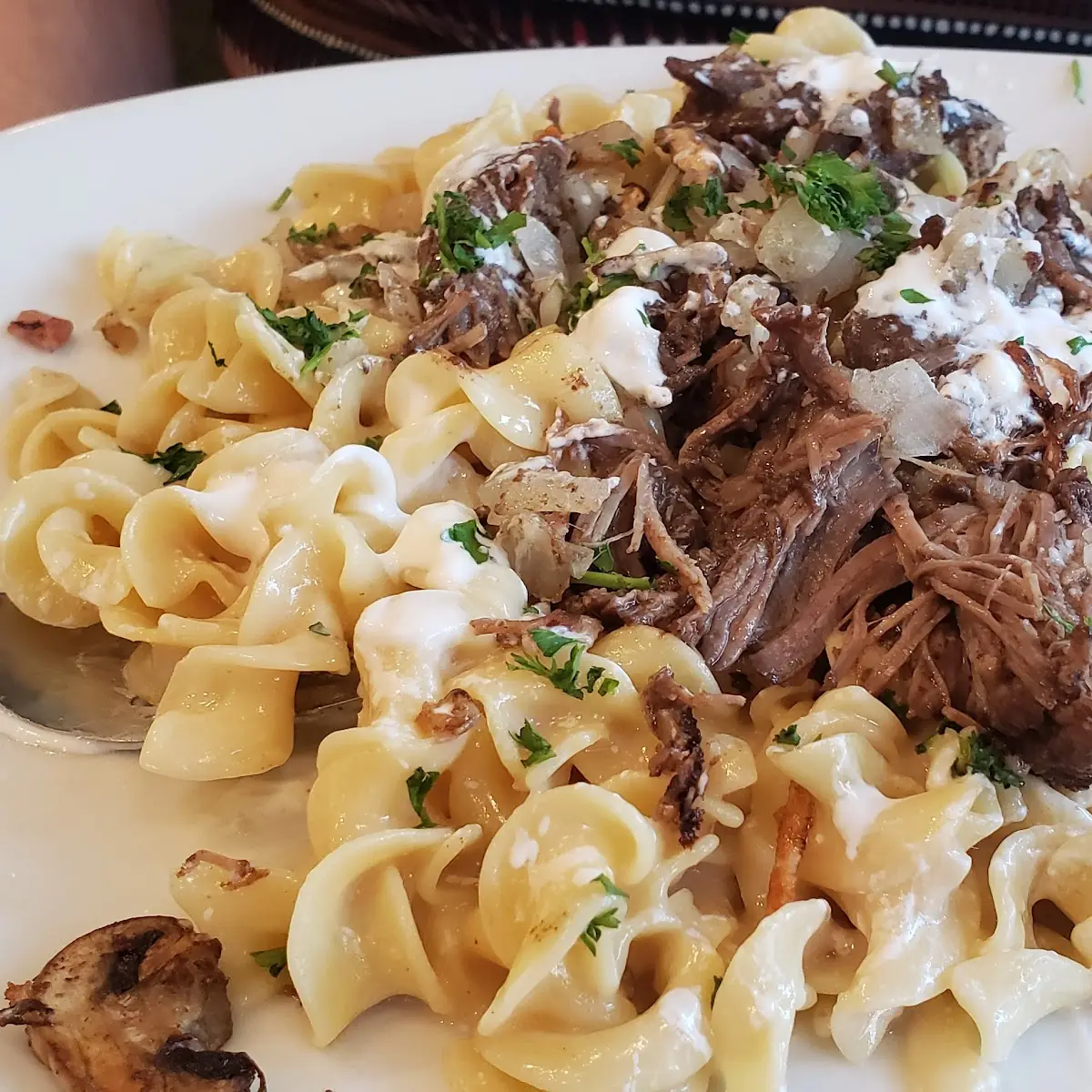 Pot Roast Stroganoff