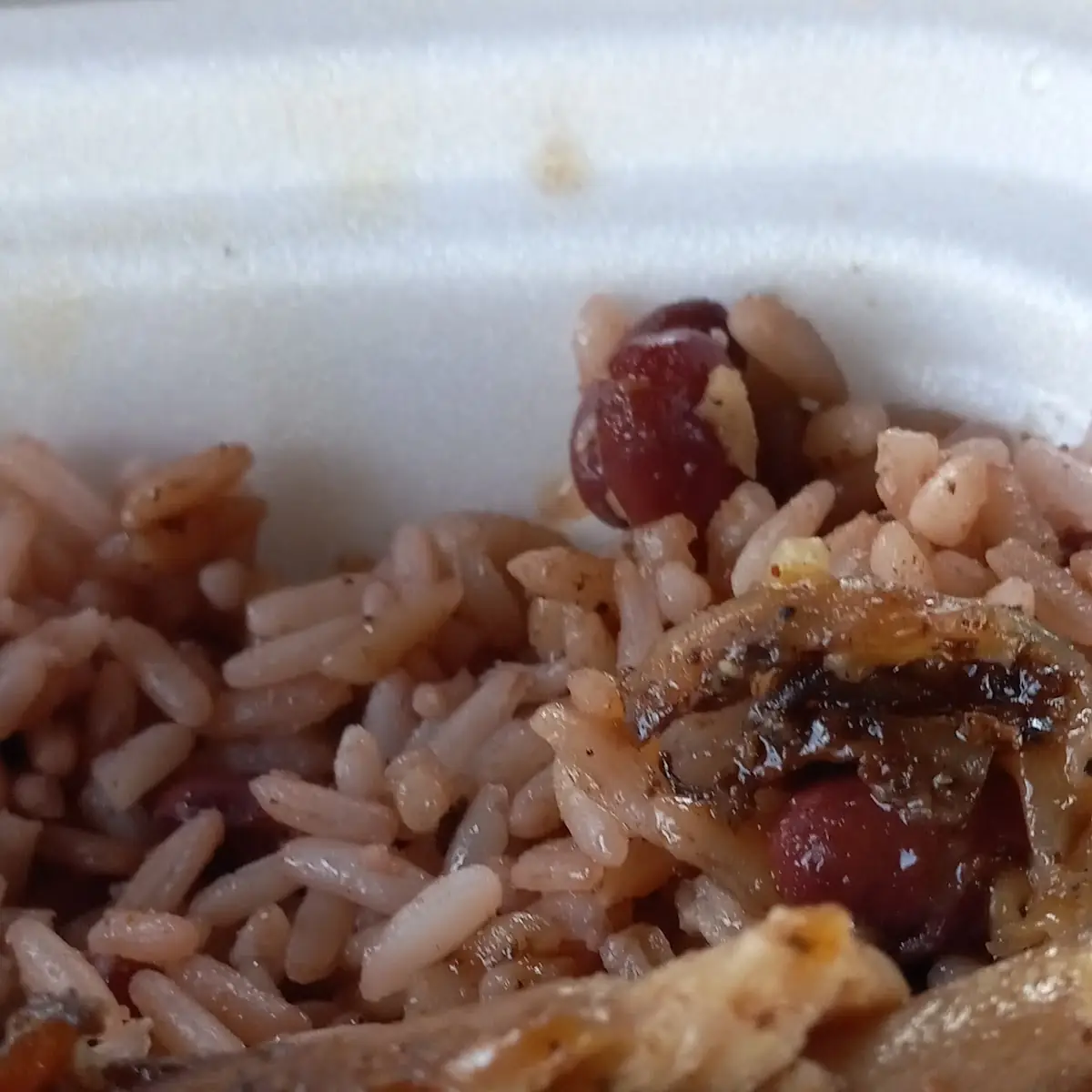 Rice & Peas Half Pan