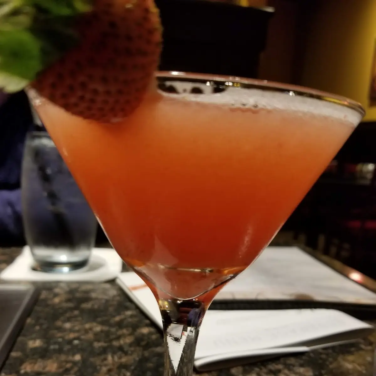 Strawberry Blonde Martini