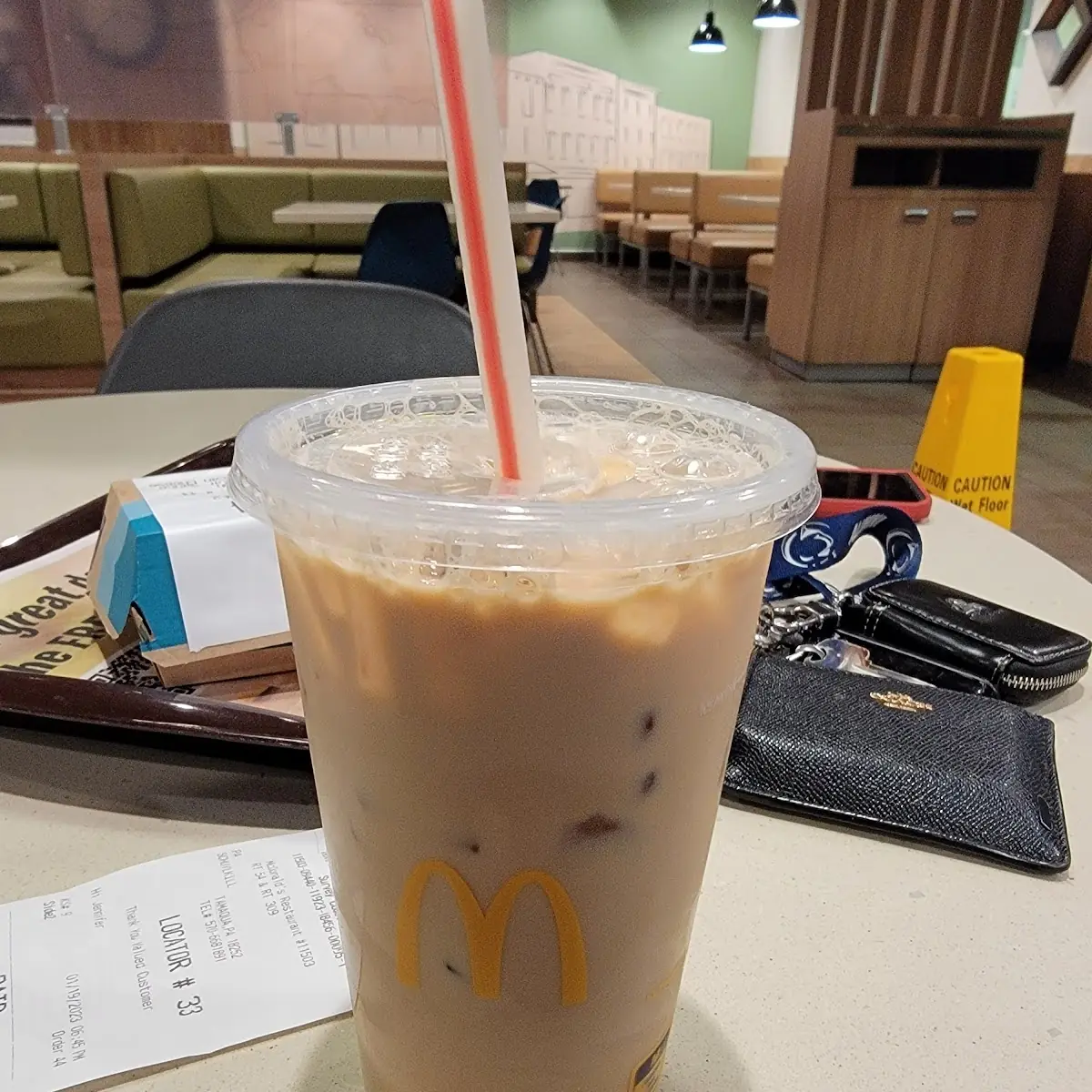 Iced Vanilla Latte