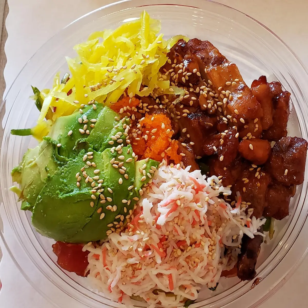 Build Your Own Poke Bowl
