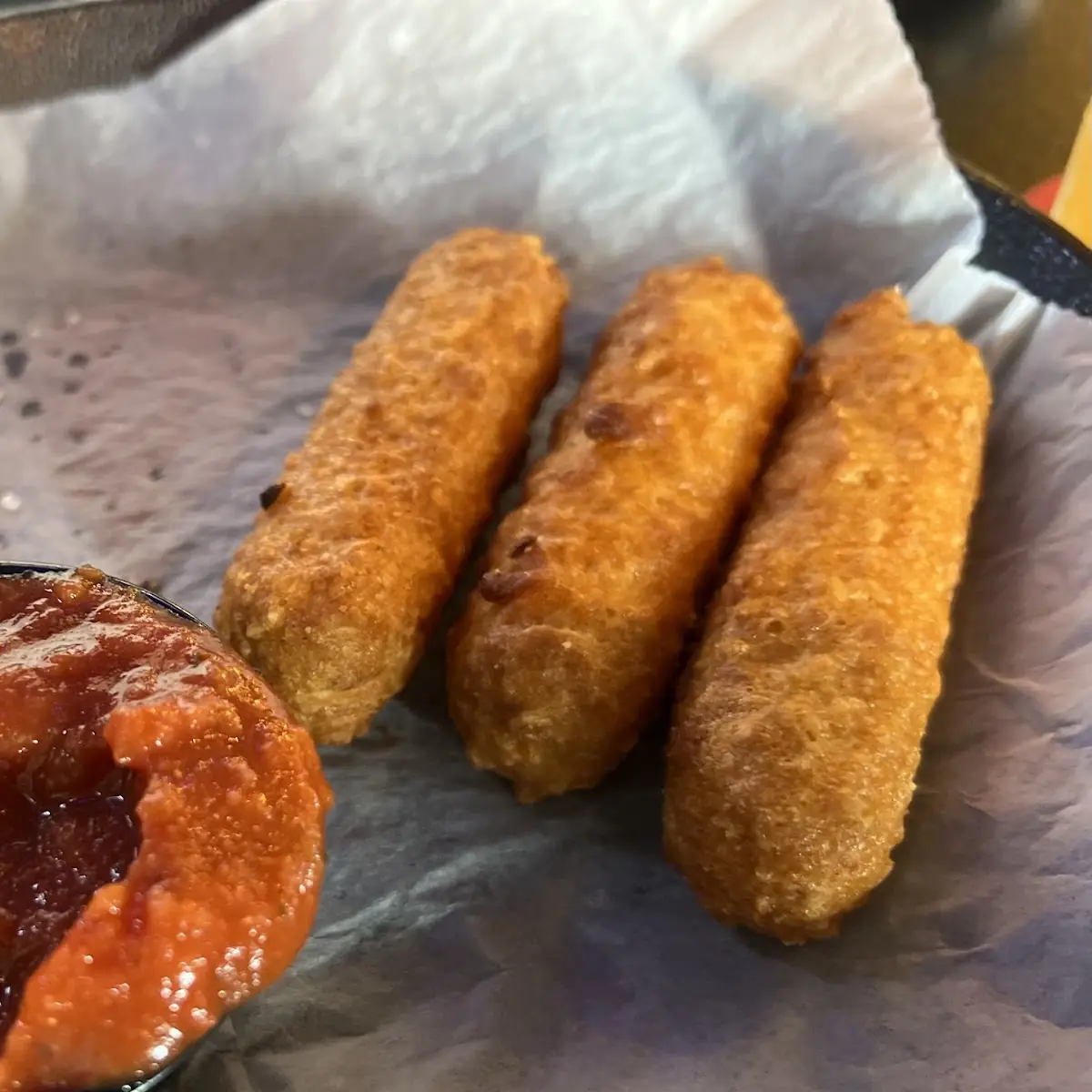 Fried Mozzarella Sticks