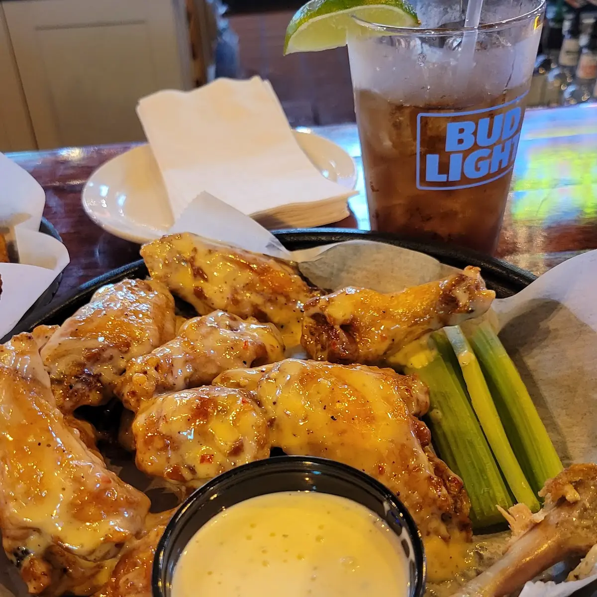 Garlic Parmesan Wings