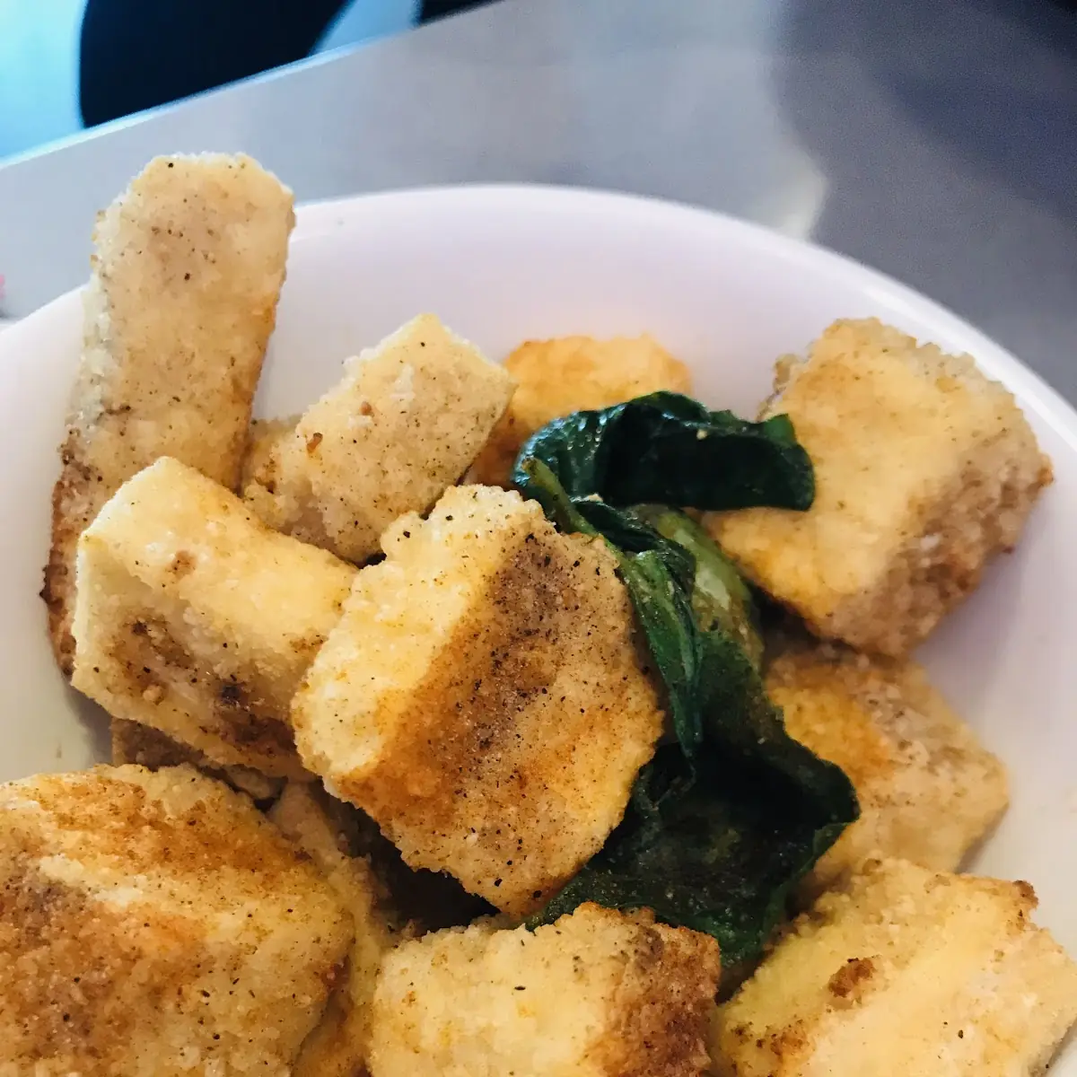 Crispy Tofu with Spicy Sauce