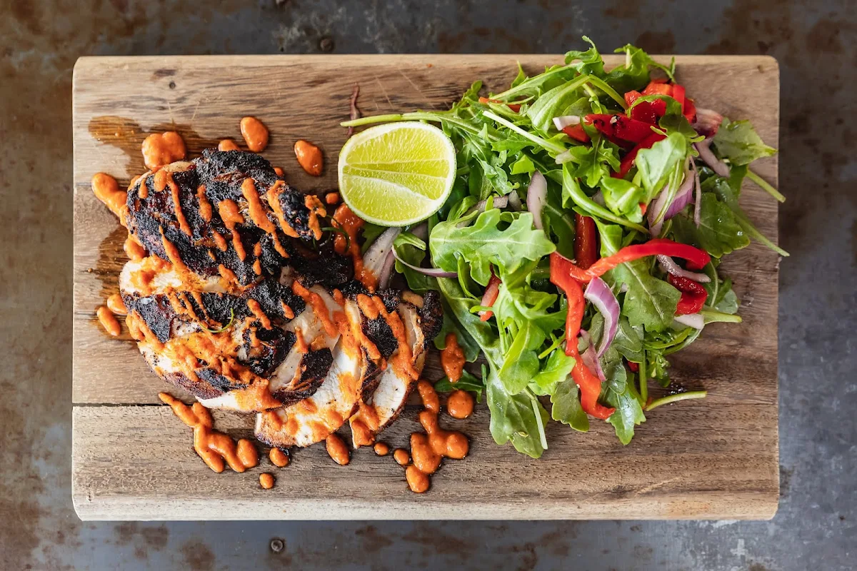 Chargrilled Half Chicken, Tucci