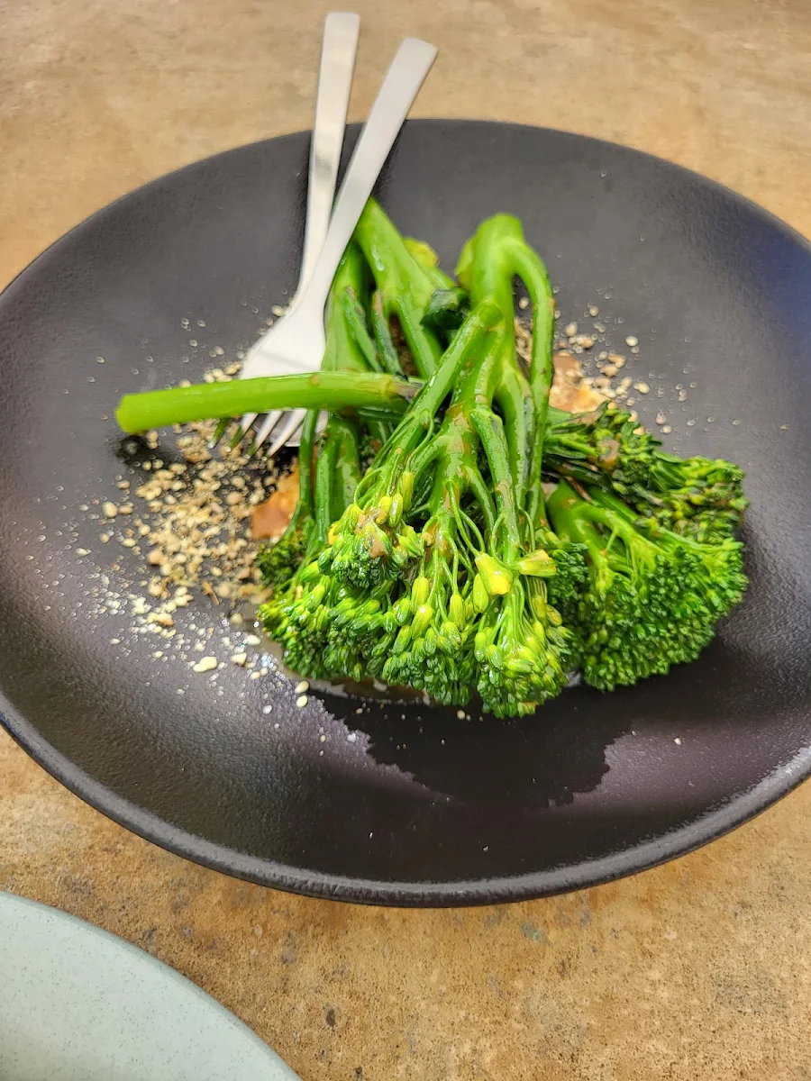 Grilled Broccoli, Tucci