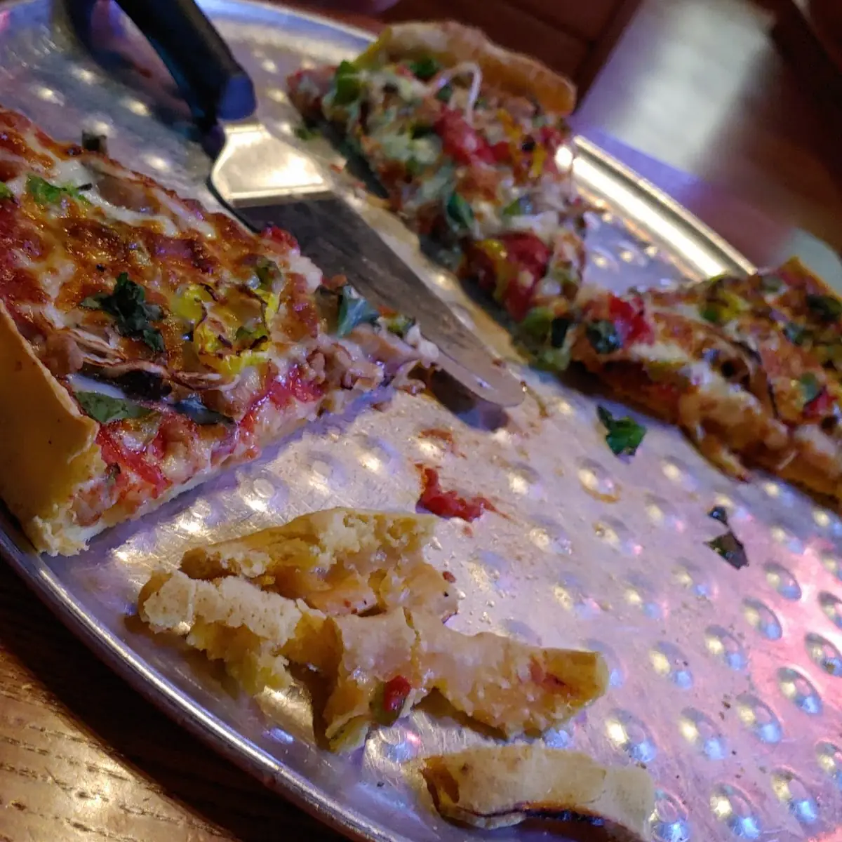 Deep Dish Supreme Pizza