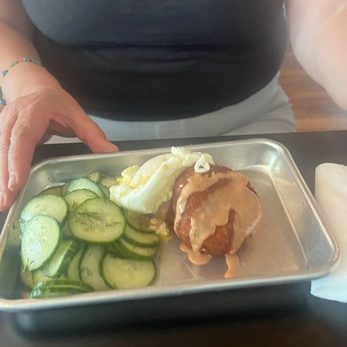 Cucumbers and Smoked Salmon Croquet