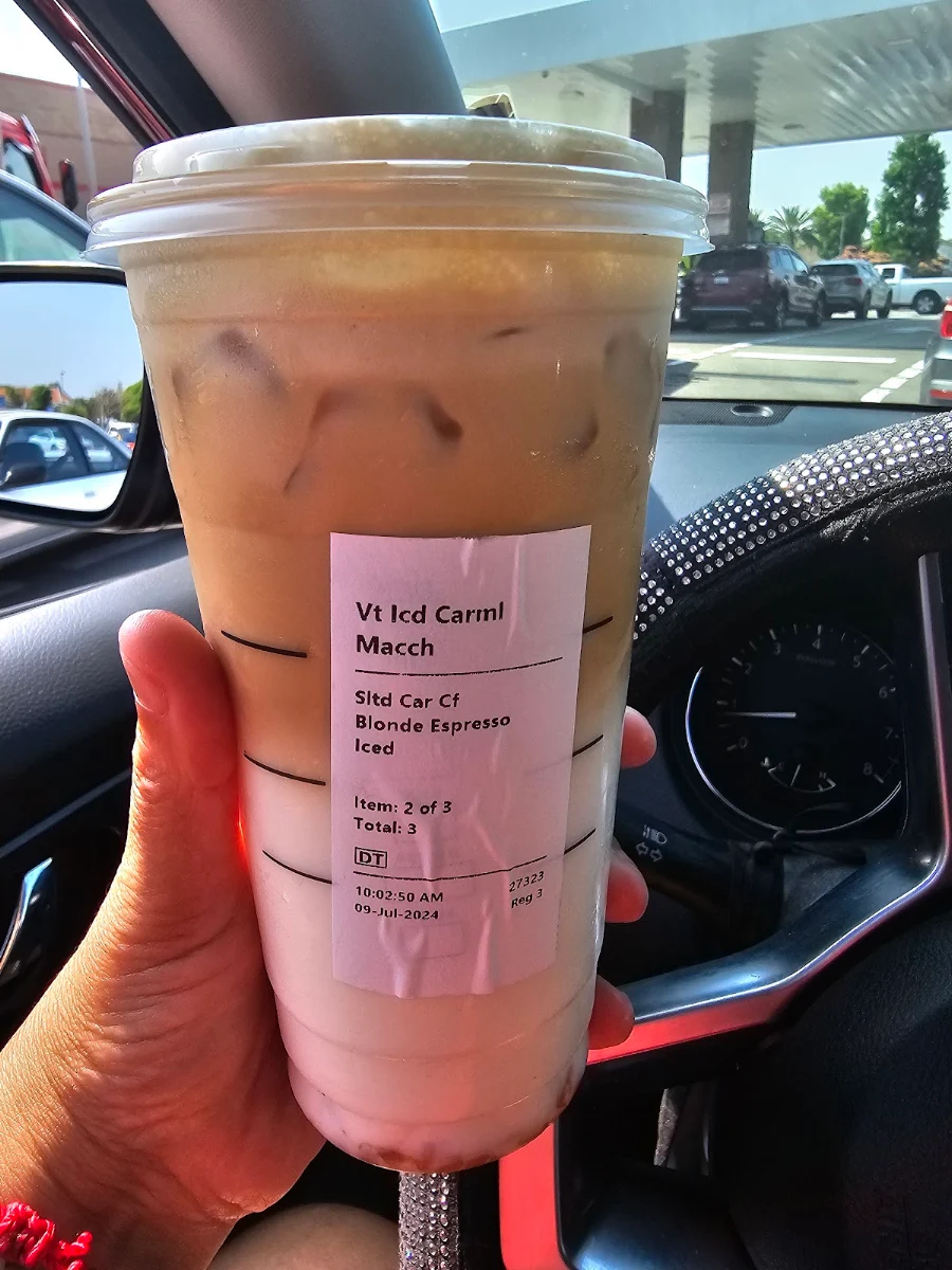 Iced Caramel Macchiato