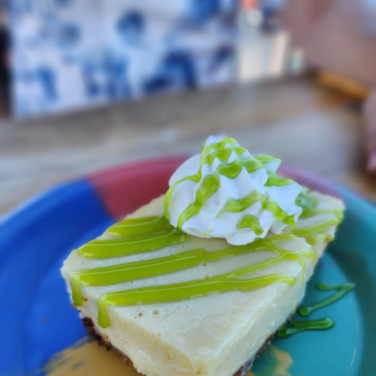 Key Lime Pie Slice