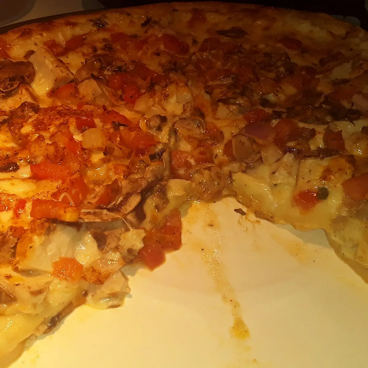 Fiesta Chicken Pizza