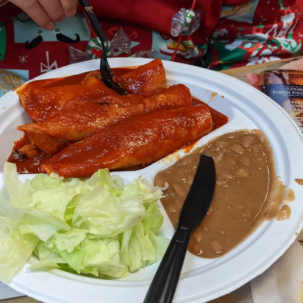Chicken Enchilada Combo