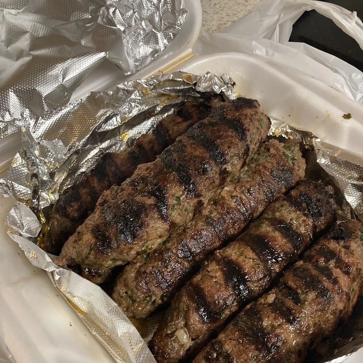 Lamb Kebab Wrap